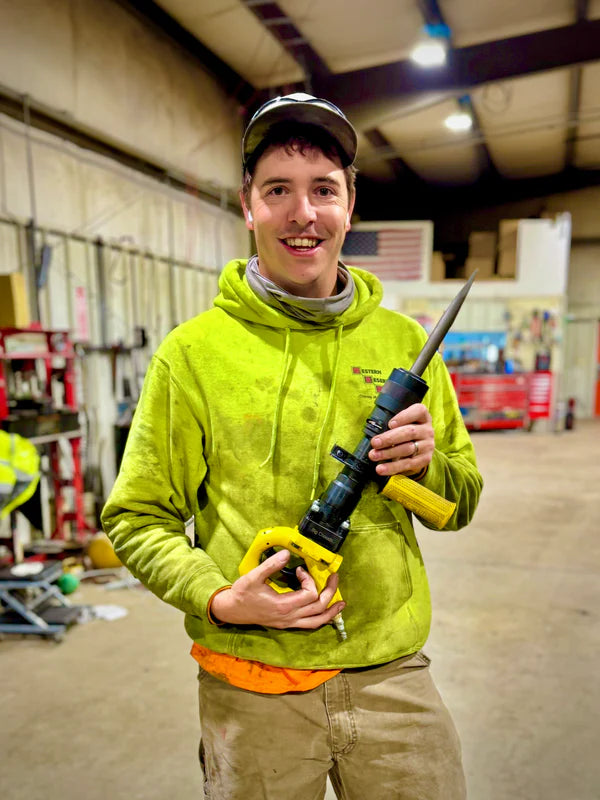 Mueller Kueps Big Chooch Heavy Duty Air Hammer - Includes 2 Adaptors